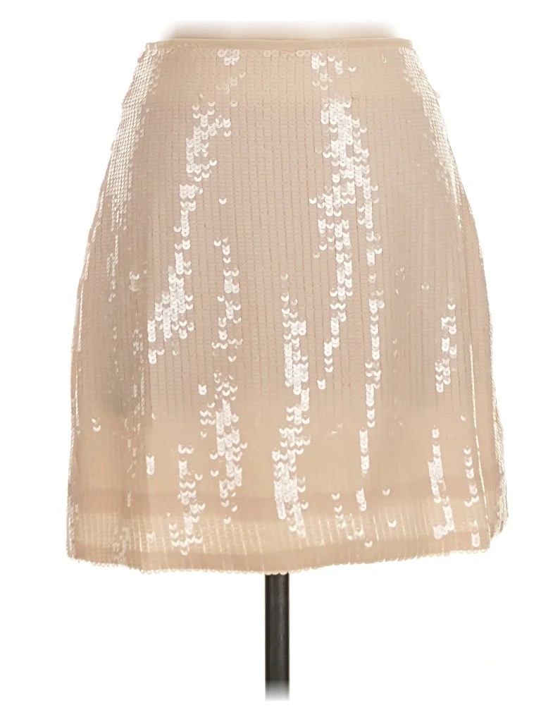 J. Crew Iridescent Blush Sequin Mini Skirt